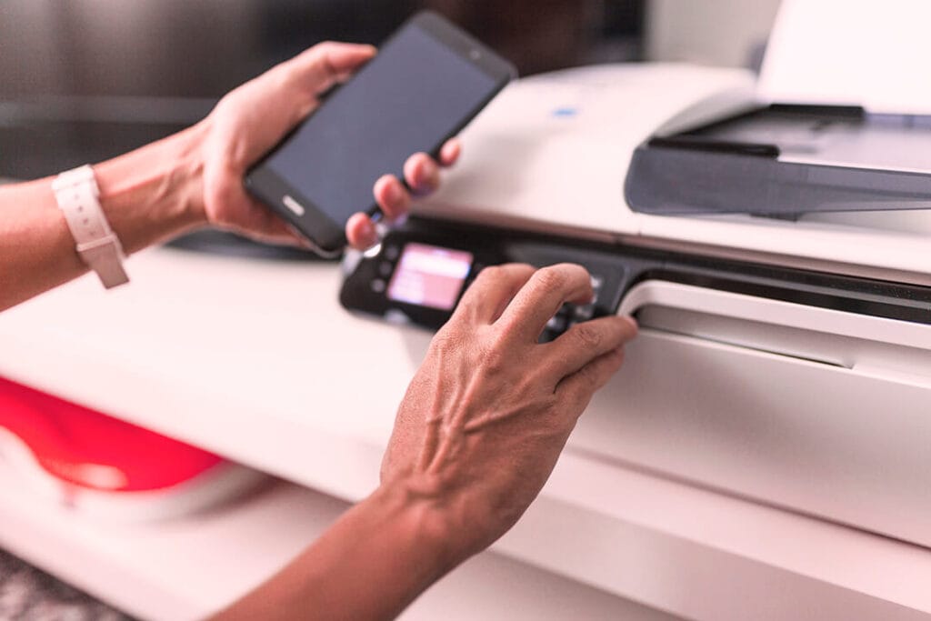 Digitalização de documentos no RH